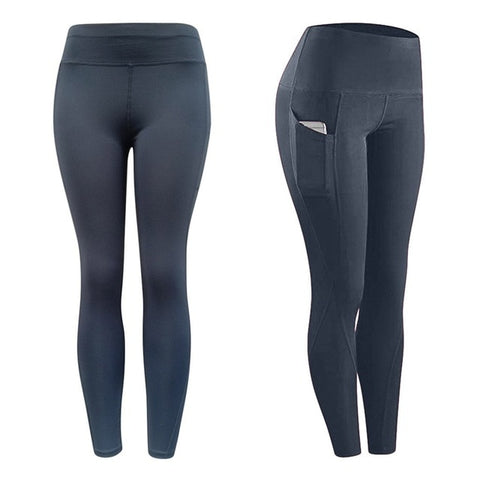 New Push Up Women Workout Out Pocket Leggings Fitness Sports Running Legins Athletic Pants