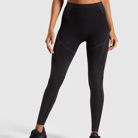 2020 Autumn Spring High Waist Fitness Black Blue Leggings Women Fashion Nylon Joggers Pants Trouers