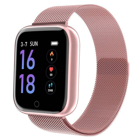 New Men's Watches Women Smart Watch T80 Bluetooth Message Call Reminder Clock Sports Fitness IP67 Waterproof Fashion Smart Band