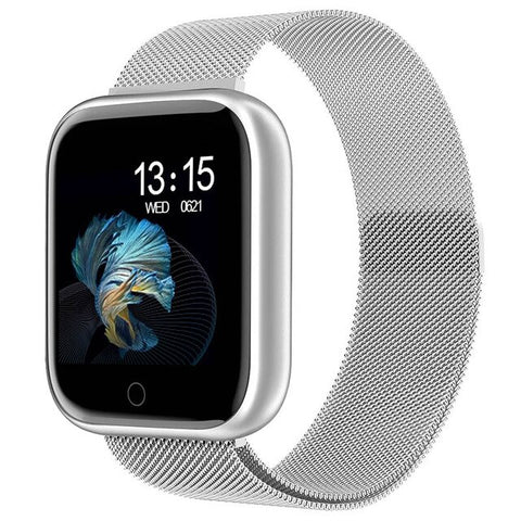 New Men's Watches Women Smart Watch T80 Bluetooth Message Call Reminder Clock Sports Fitness IP67 Waterproof Fashion Smart Band