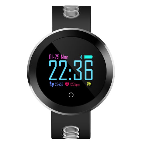 Q8 Pro OLED Bluetooth Smart Watch IP68 Waterproof Fitness Tracker Smartwatch Silicone Watchband For IOS9.0 Android 4.4 Above