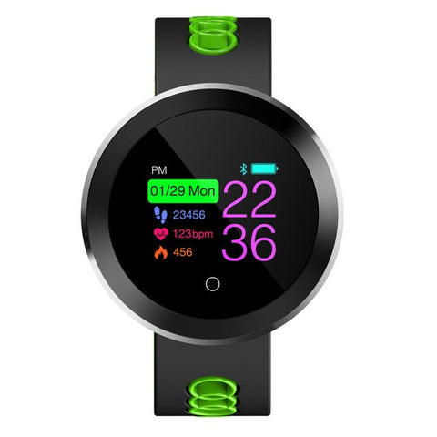Q8 Pro OLED Bluetooth Smart Watch IP68 Waterproof Fitness Tracker Smartwatch Silicone Watchband For IOS9.0 Android 4.4 Above