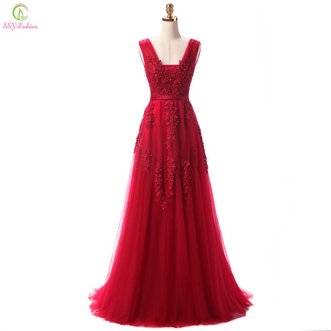 Sexy Backless Long  Floor-length Evening Dress