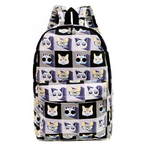women printing backpacks