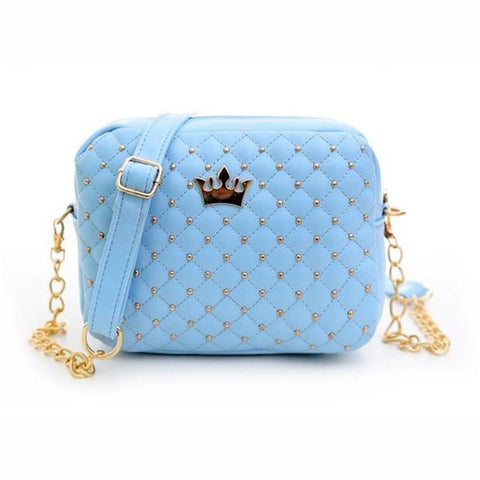 Rivet Chain Shoulder Bag