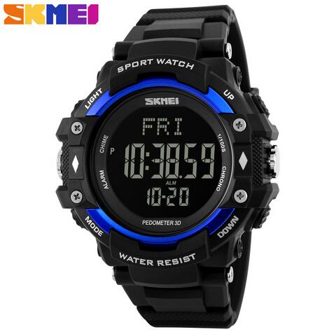 New Life Sport Watches Men Pedometer Heart Rate Monitor Calories Counter Fitness Digital Watch Outdoor SKMEI Brand Wristwatches