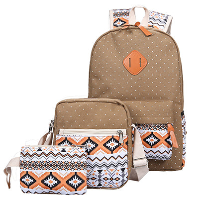 Canvas Printing Backpack