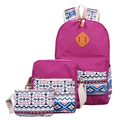 Canvas Printing Backpack