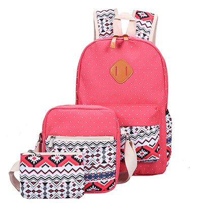 Canvas Printing Backpack