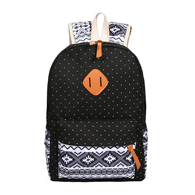 Canvas Printing Backpack