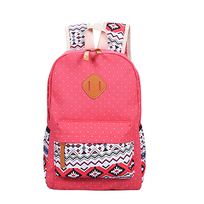 Canvas Printing Backpack