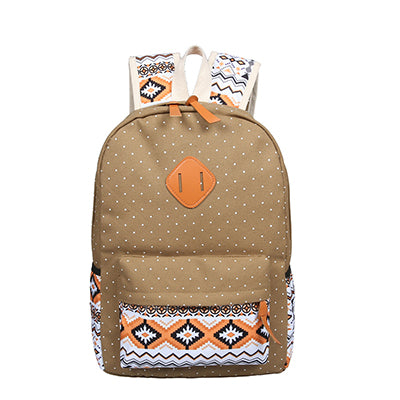 Canvas Printing Backpack