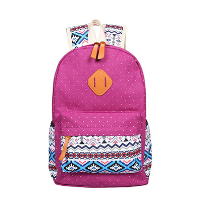 Canvas Printing Backpack