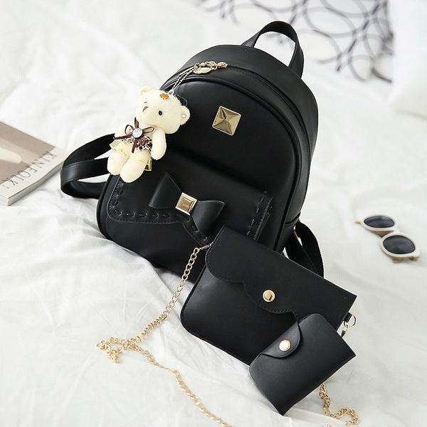 Women Pu Leather Back Pack