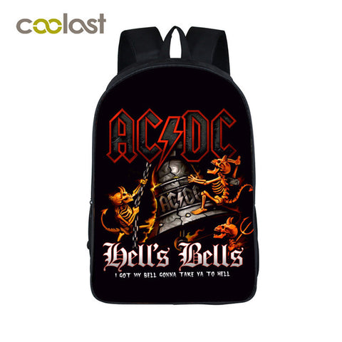 Men Women Punk Backpack