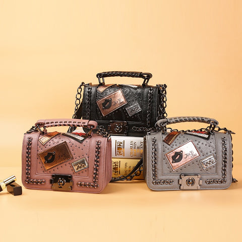 Women Chains Messenger Bags
