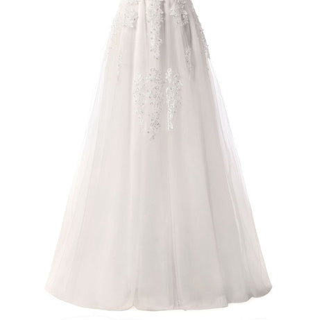 The Bride Banquet Sexy V-neck Half Sleeves Party Dress