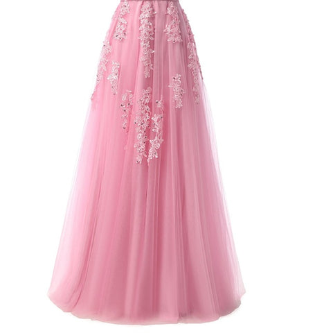 The Bride Banquet Sexy V-neck Half Sleeves Party Dress