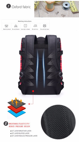Cool Camouflage Backpack Fashion Trend Bagpack Backpack New Style Women Leisure Bags Daypack Zaino For Men