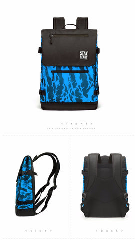 Cool Camouflage Backpack Fashion Trend Bagpack Backpack New Style Women Leisure Bags Daypack Zaino For Men