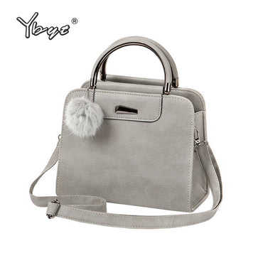 vintage casual PU leather women handbags