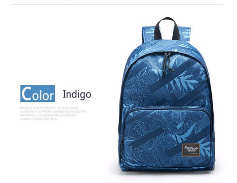 BAIDA High Quality Canvas Backpack Men Notebook Laptop Printing Bags Youth School Student Cool Rucksack For Teenagers Boys Bolsa
