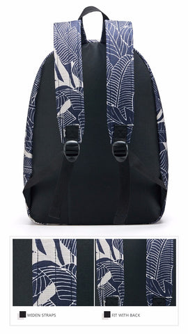 BAIDA High Quality Canvas Backpack Men Notebook Laptop Printing Bags Youth School Student Cool Rucksack For Teenagers Boys Bolsa