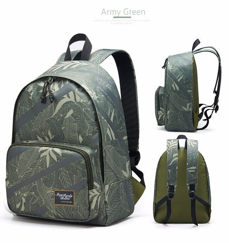 BAIDA High Quality Canvas Backpack Men Notebook Laptop Printing Bags Youth School Student Cool Rucksack For Teenagers Boys Bolsa