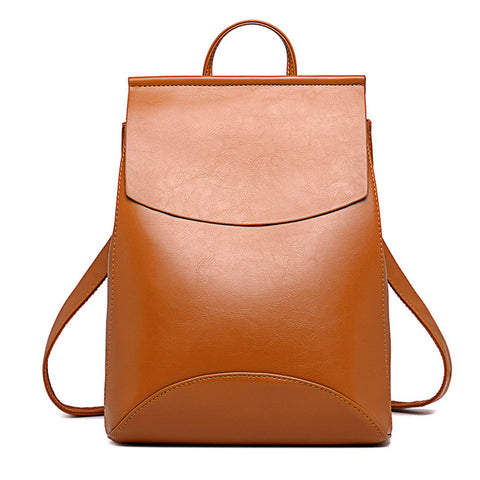 Youth Leather Backpacks for Teenage Girls