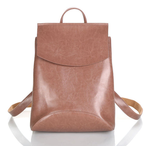 Youth Leather Backpacks for Teenage Girls