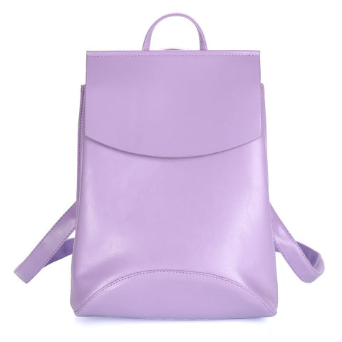 Youth Leather Backpacks for Teenage Girls