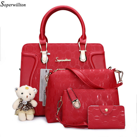 Shoulder Patchwork Crossbody  Bag