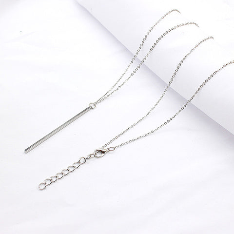 Classic Stick Pendant Necklace
