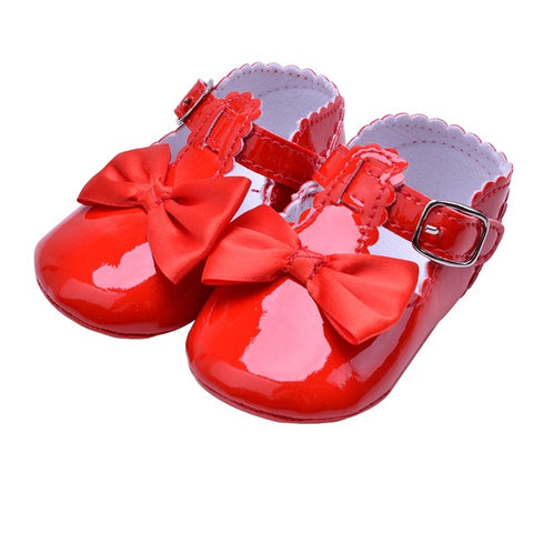 Flower Moccasins Newborn Girls Boots 0-18 Months