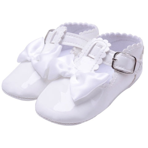 Flower Moccasins Newborn Girls Boots 0-18 Months