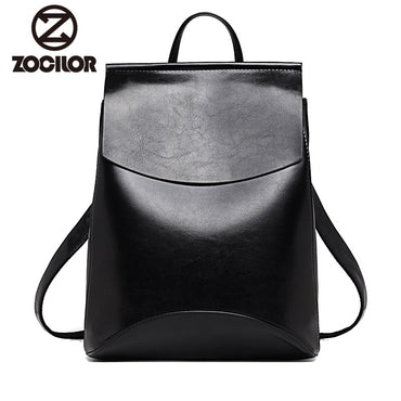 Youth Leather Backpacks for Teenage Girls