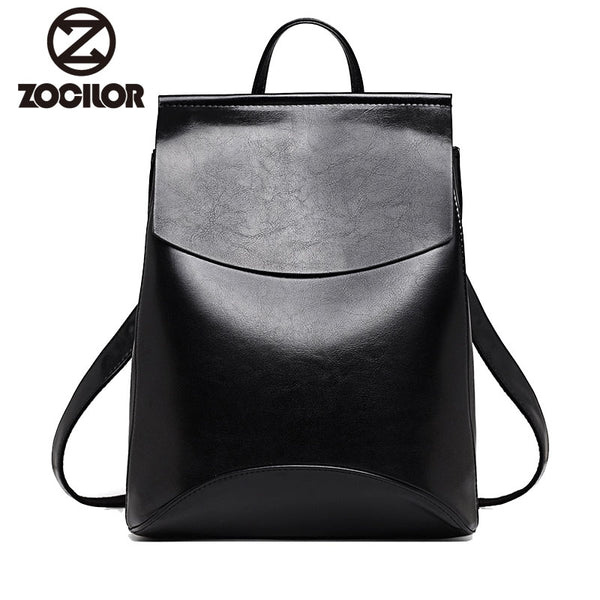 Youth Leather Backpacks for Teenage Girls