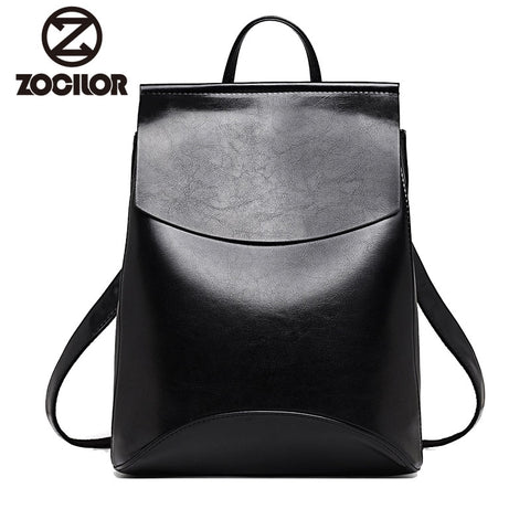 Youth Leather Backpacks for Teenage Girls