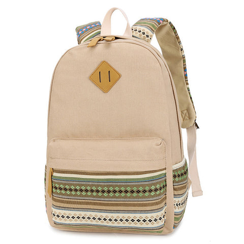 Canvas Printing Backpack