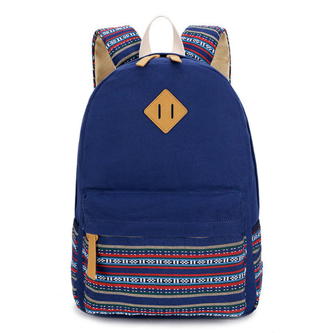 Canvas Printing Backpack