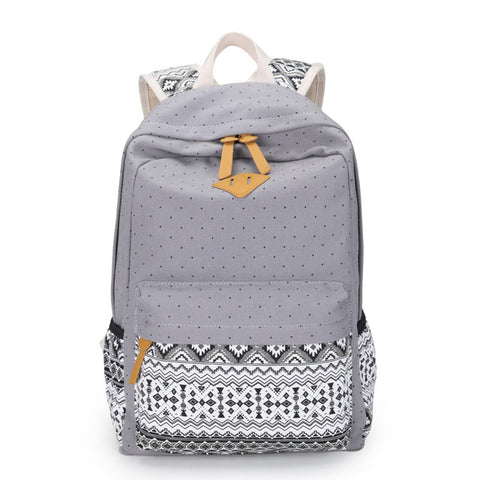 Canvas Printing Backpack