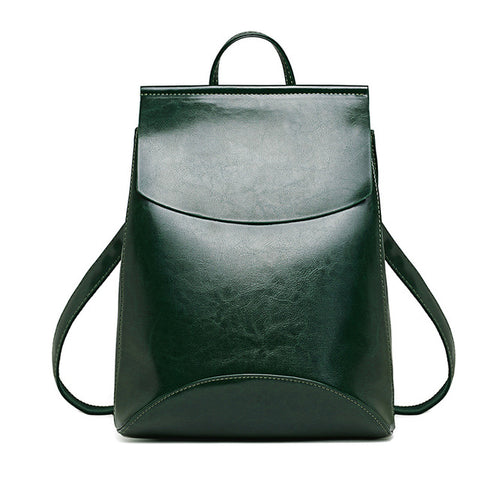 Youth Leather Backpacks for Teenage Girls