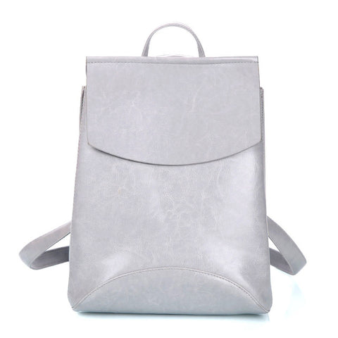 Youth Leather Backpacks for Teenage Girls