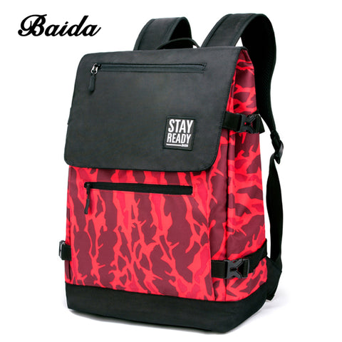 Cool Camouflage Backpack Fashion Trend Bagpack Backpack New Style Women Leisure Bags Daypack Zaino For Men
