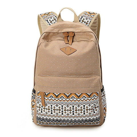 Canvas Printing Backpack