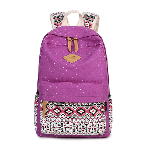 Canvas Printing Backpack