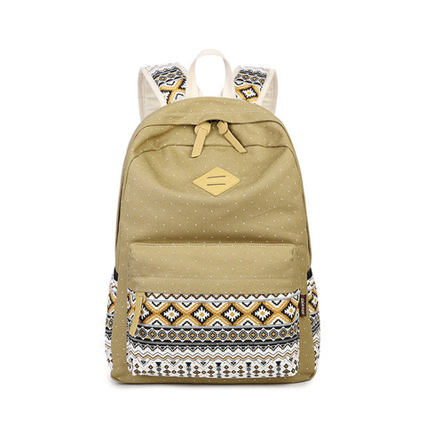 Canvas Printing Backpack