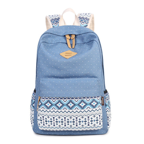 Canvas Printing Backpack