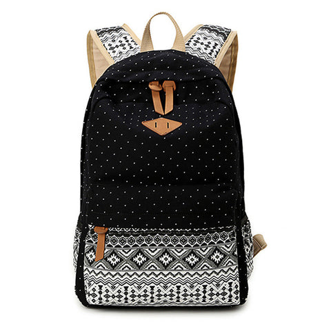 Canvas Printing Backpack