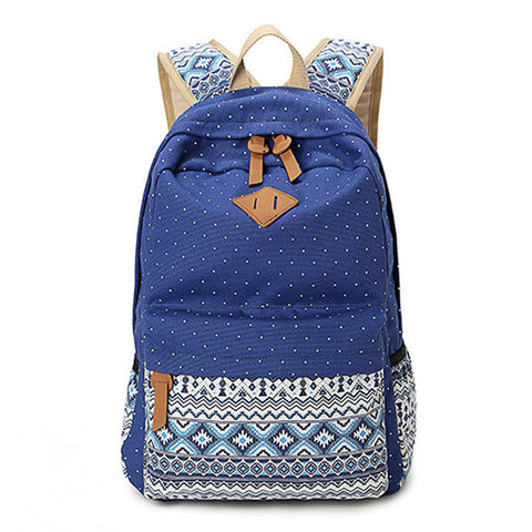 Canvas Printing Backpack